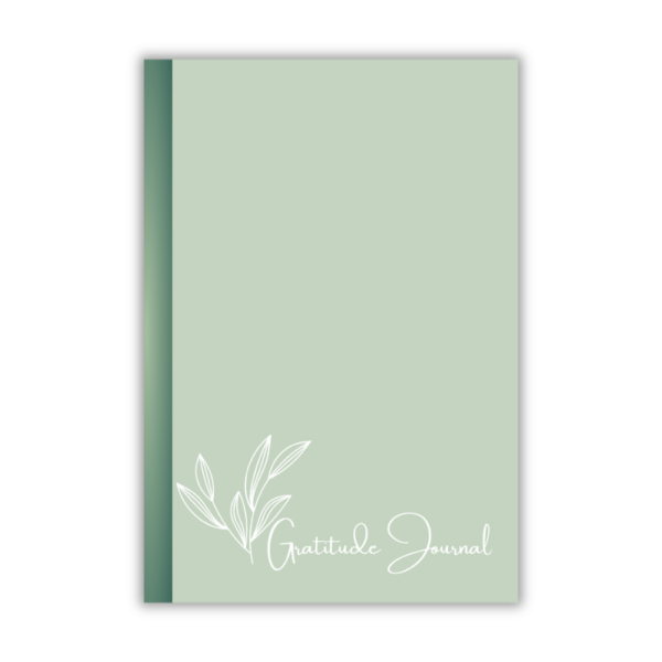 Gratitude Journal: Green Leaf