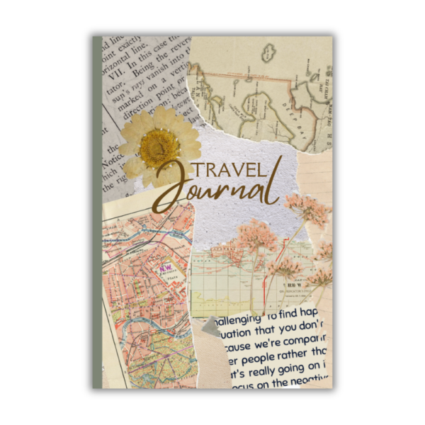 Travel Journal: Collage (Green)