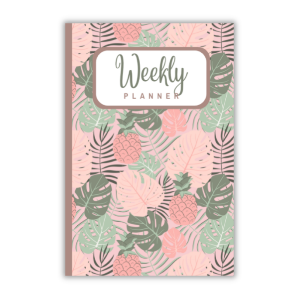 Weekly Planner: Tropical Leaves