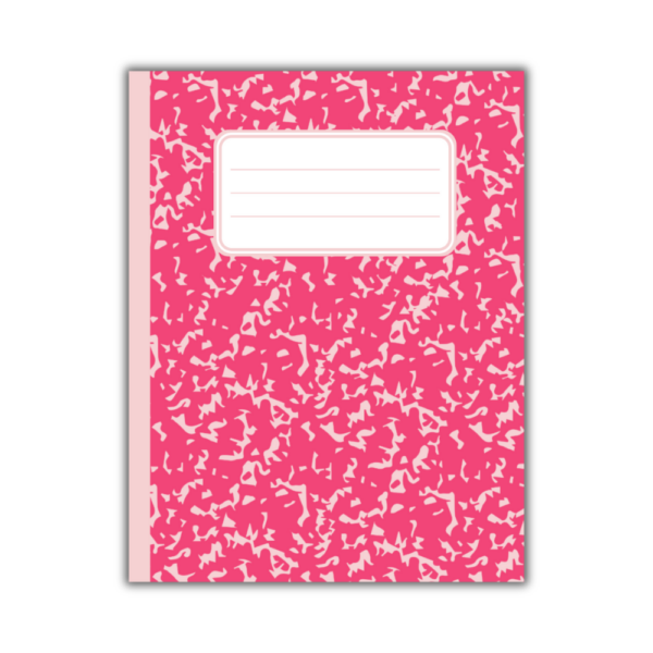 Composition Notebook: Pink