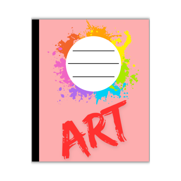 Composition Notebook: Art