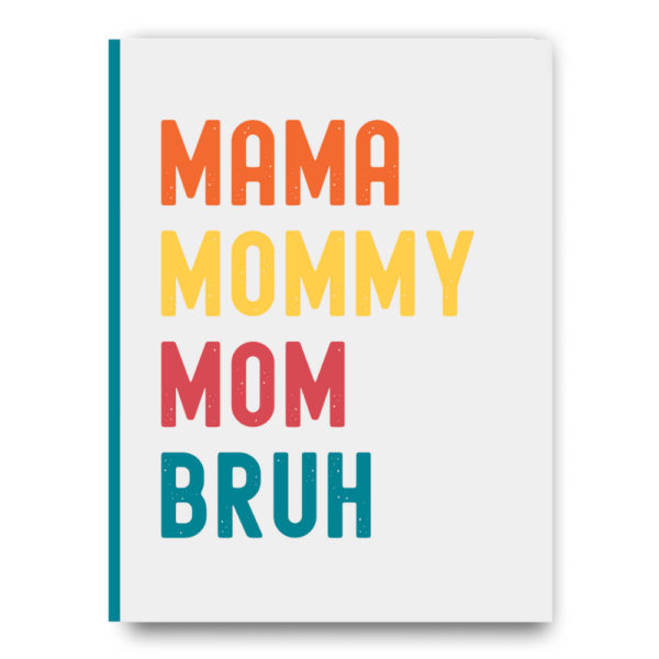 Weekly Planner: Mom, Bruh (Blue) Large